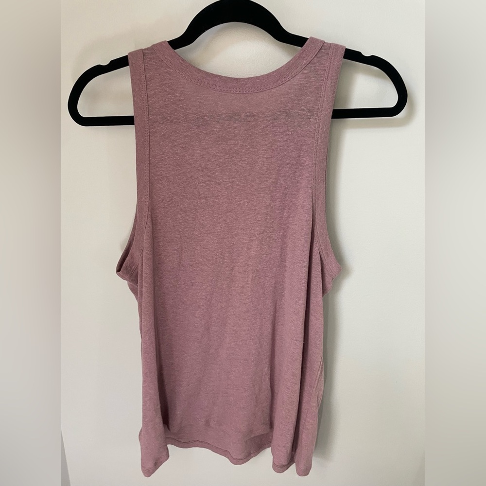 Pink tank top - size L